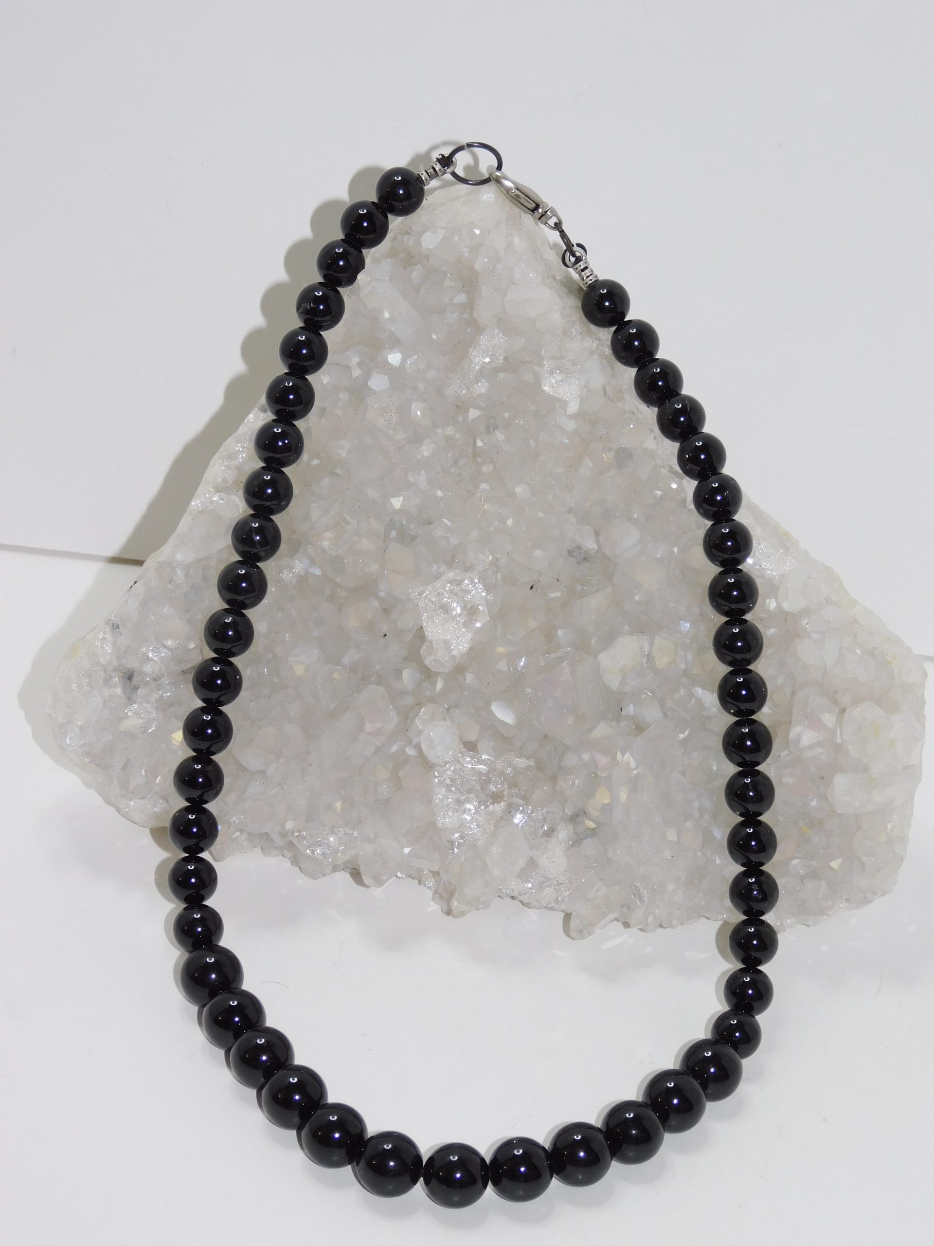 Tourmaline Black Unisex Necklace - Image 6